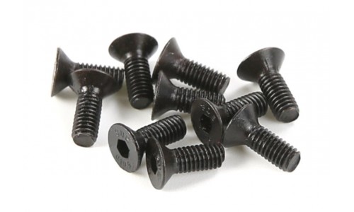 Counter Sunk Hex Screws M3x8 - 10Pcs │ Baha 10B